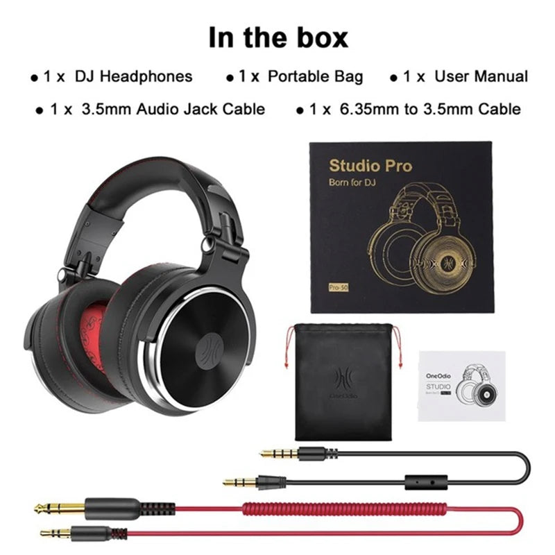 Professional Studio Pro 50 DJ Headphones