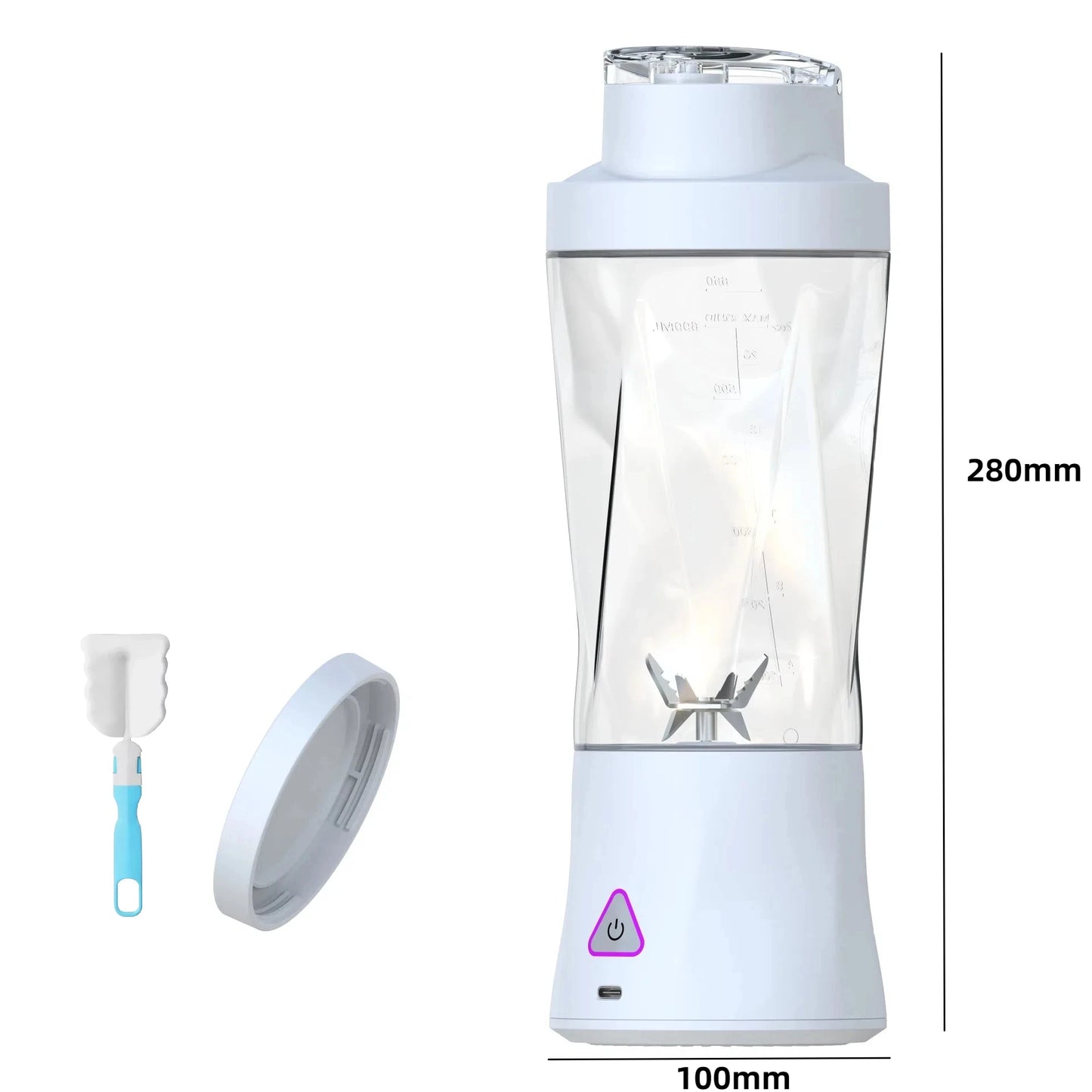 Portable 700ML USB Rechargeable Juice Blender