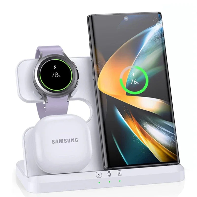 3-in-1 Wireless Charger Dock Station