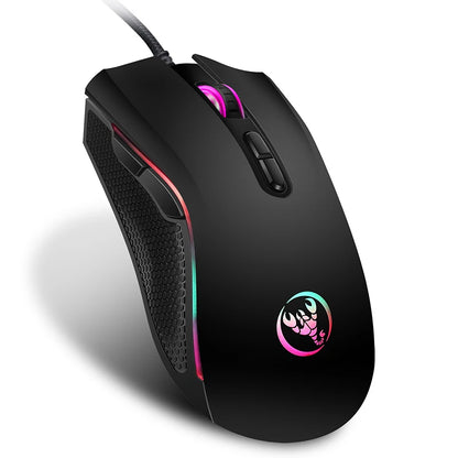 3200DPI Wired LED Gaming Mouse USB