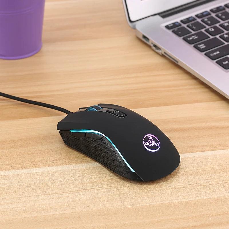3200DPI Wired LED Gaming Mouse USB