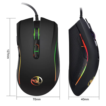 3200DPI Wired LED Gaming Mouse USB