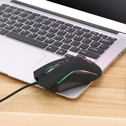 3200DPI Wired LED Gaming Mouse USB