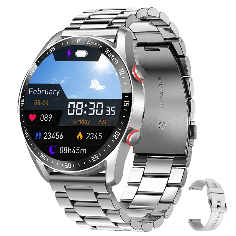 Classic ECG Bluetooth GPS Sports Smartwatch