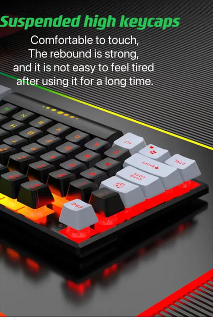 RGB Gaming Keyboard Mouse Combo Set