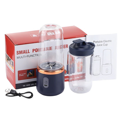 Portable Six-Blade USB Juicer Blender Set