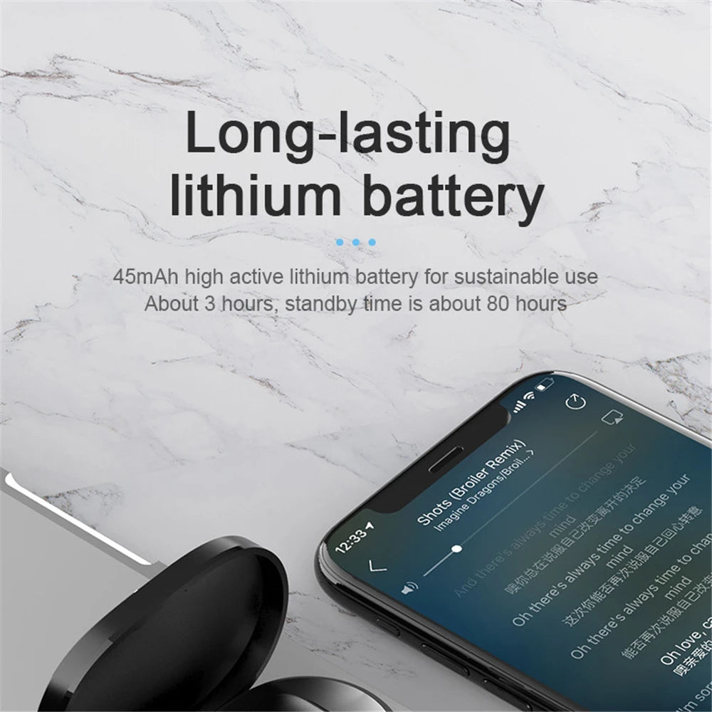 A6S Bluetooth Touch Control Wireless Earbuds