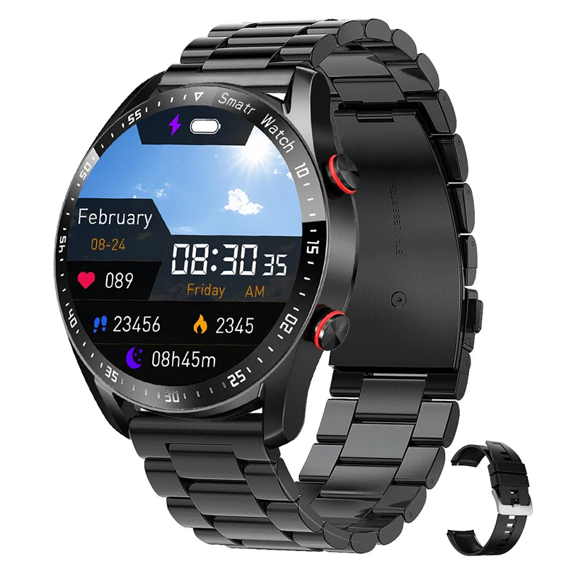 Classic ECG Bluetooth GPS Sports Smartwatch