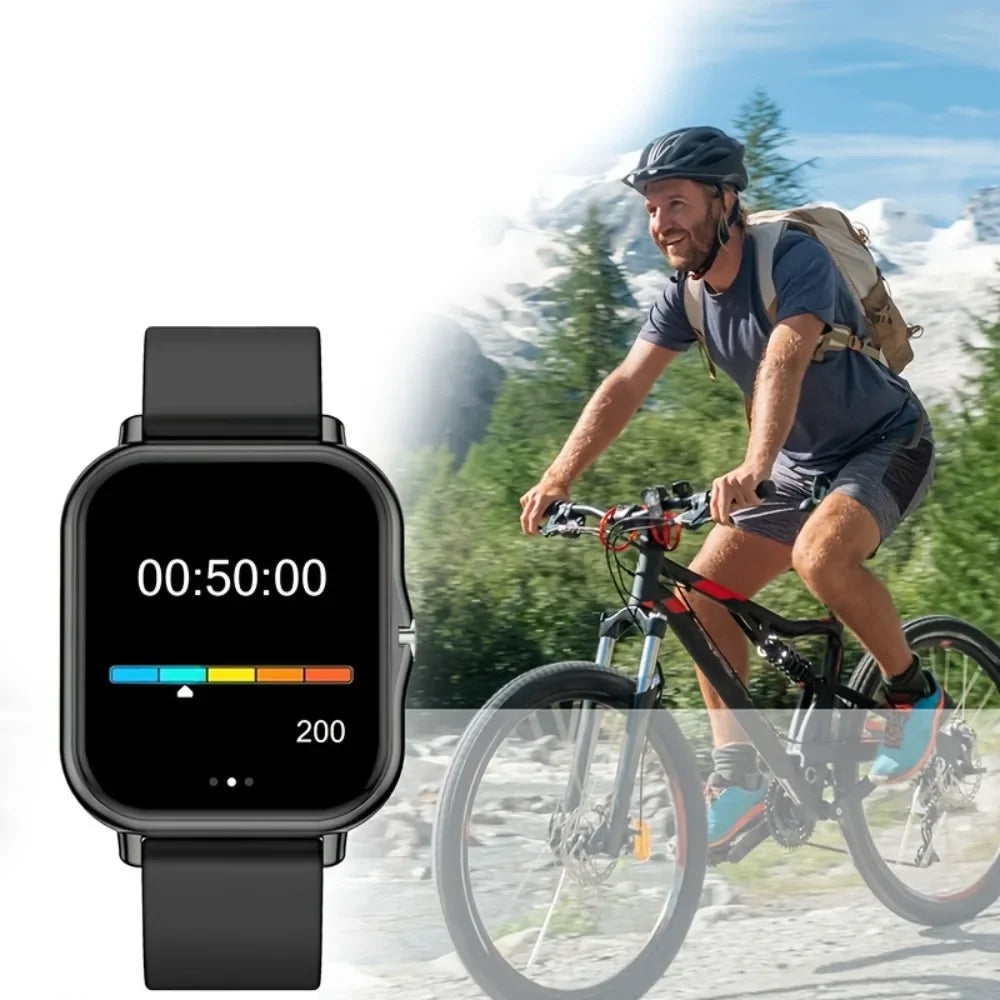 Alloy Smartwatch with Wireless Charging Technology