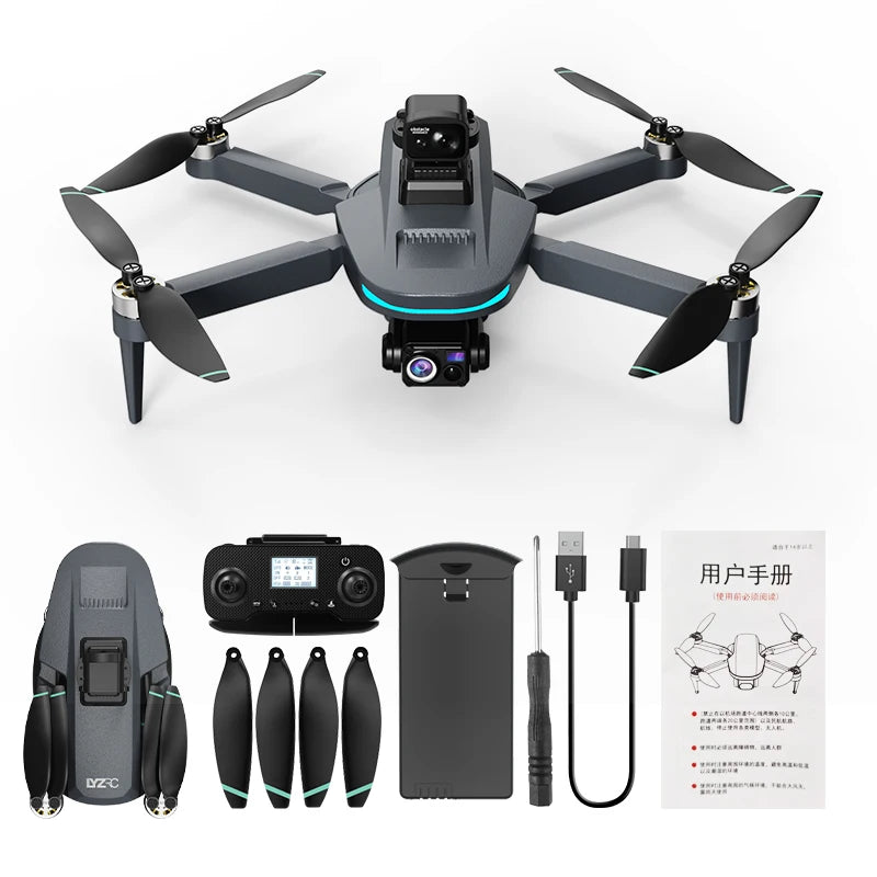 GPS 4K Dual-Camera Gimbal Drone Quadcopter