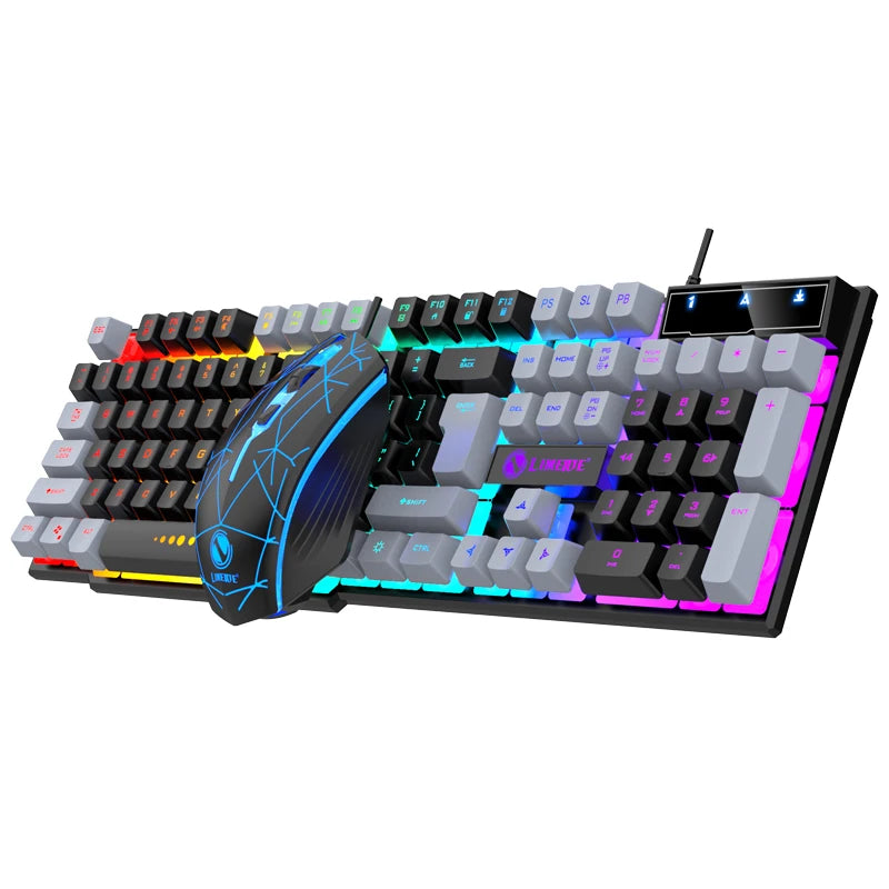 RGB Gaming Keyboard Mouse Combo Set
