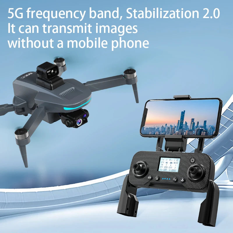 GPS 4K Dual-Camera Gimbal Drone Quadcopter