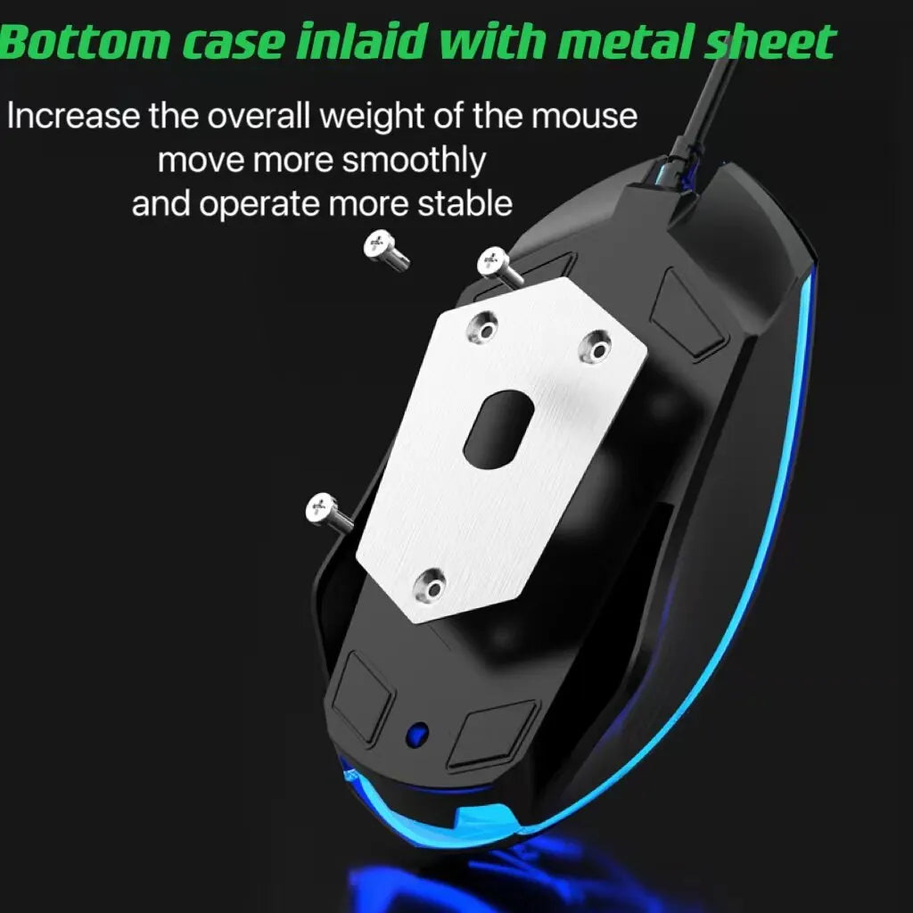 RGB Gaming Keyboard Mouse Combo Set