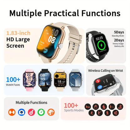 G.L Wear Bluetooth Calling HD Smartwatch