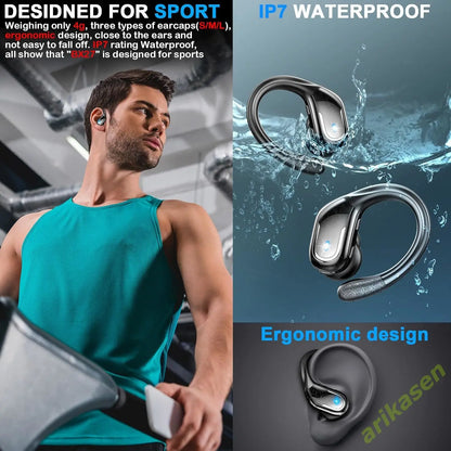 75-Hour Bluetooth 5.3 ENC Earphones