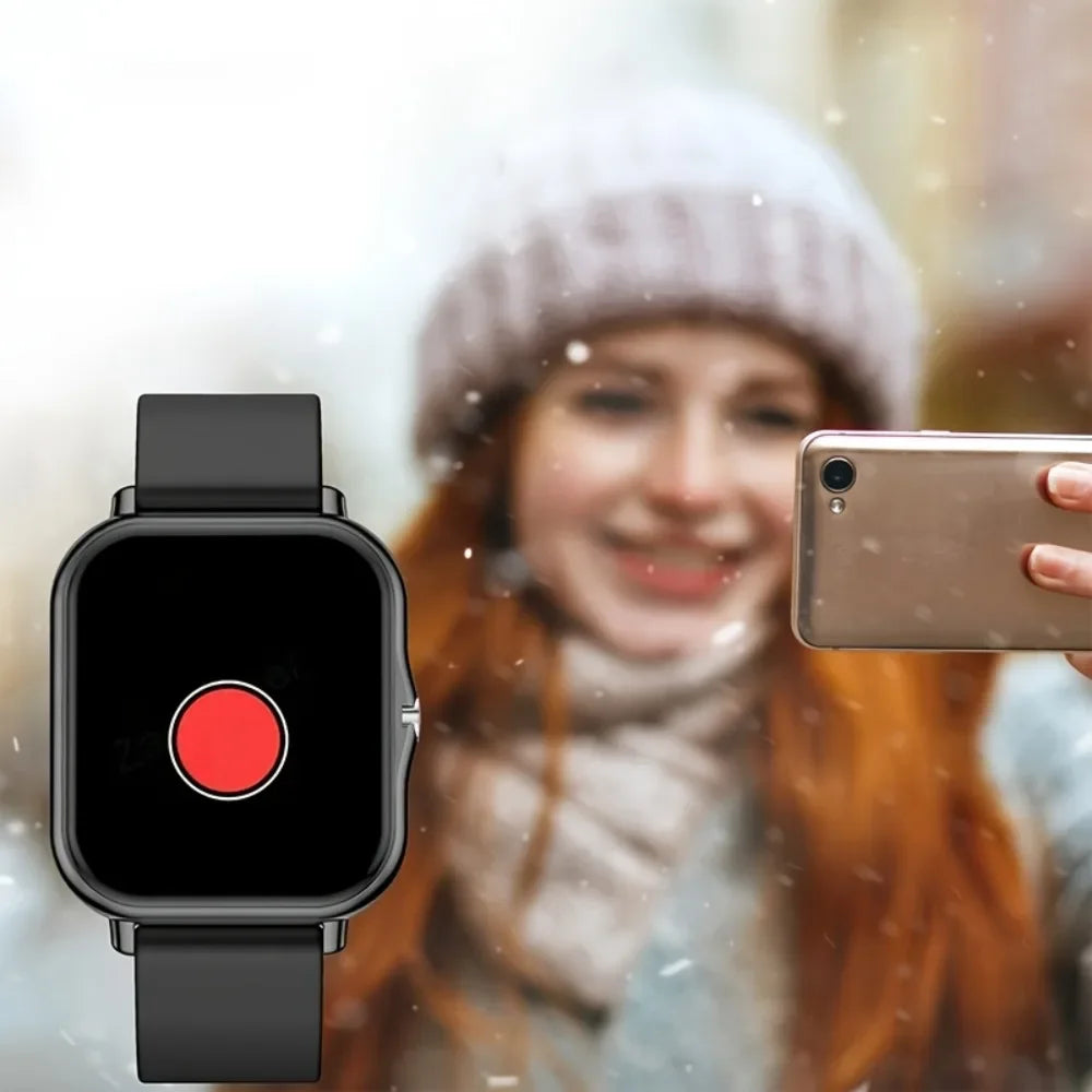 Alloy Smartwatch with Wireless Charging Technology