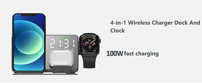 3-in-1 Samsung Wireless Charging Station Stand