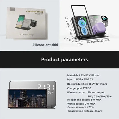 3-in-1 Samsung Wireless Charging Station Stand