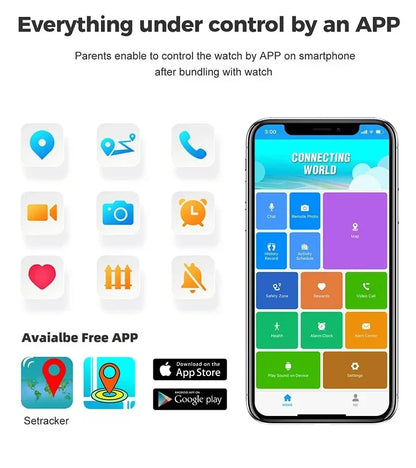 4G Kids Smartwatch with SOS Calling