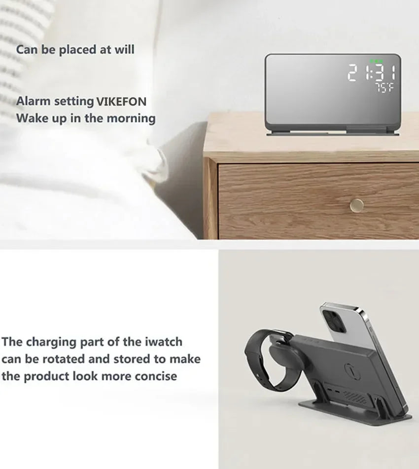 3-in-1 Samsung Wireless Charging Station Stand