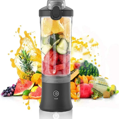 Portable USB Rechargeable 600ML Fruit Blender