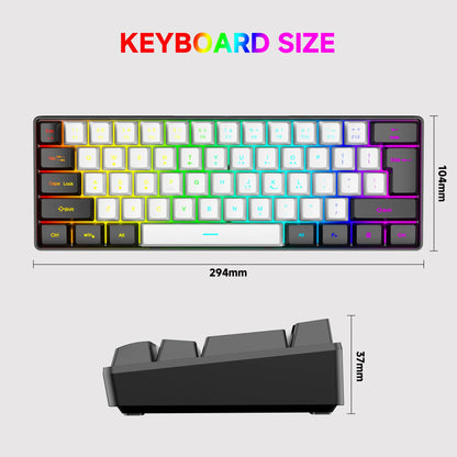 K61 Mini RGB Mechanical Gaming Keyboard