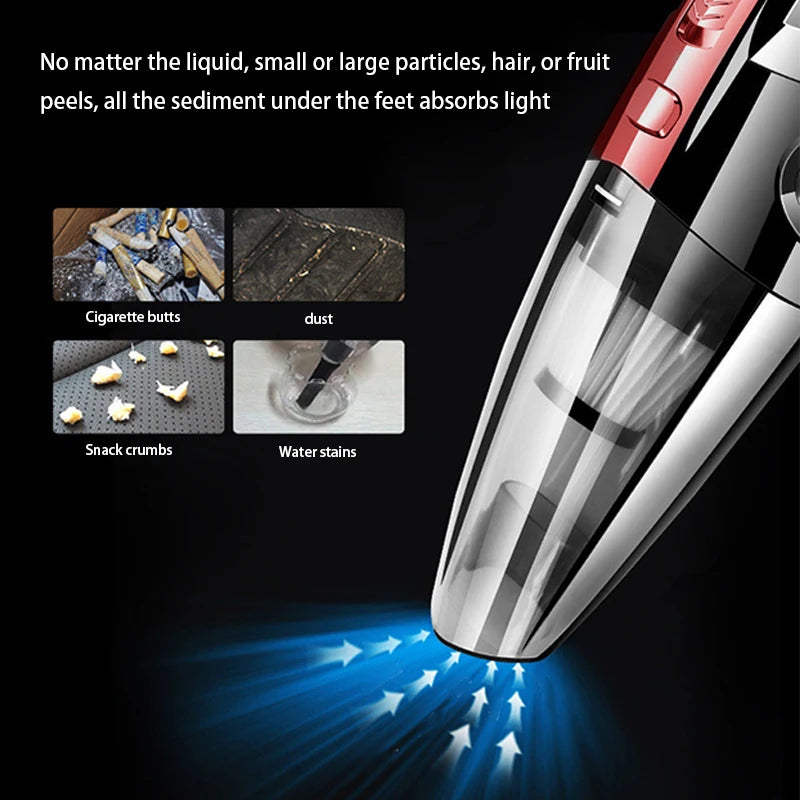 Wireless Handheld High-Power Car Vacuum Cleaner