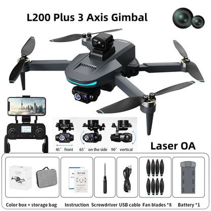 GPS 4K Dual-Camera Gimbal Drone Quadcopter