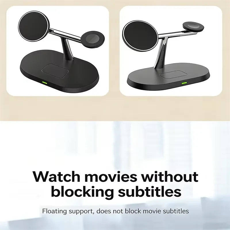 3-in-1 MagSafe Wireless Charging Stand Station