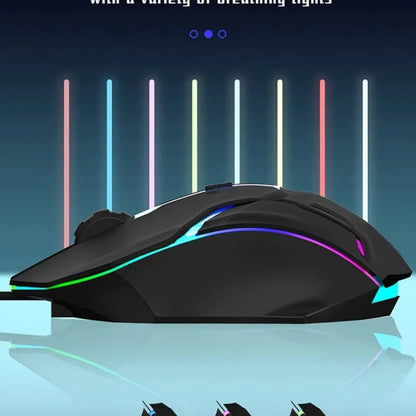 RGB Wired Optical Gaming Mouse USB