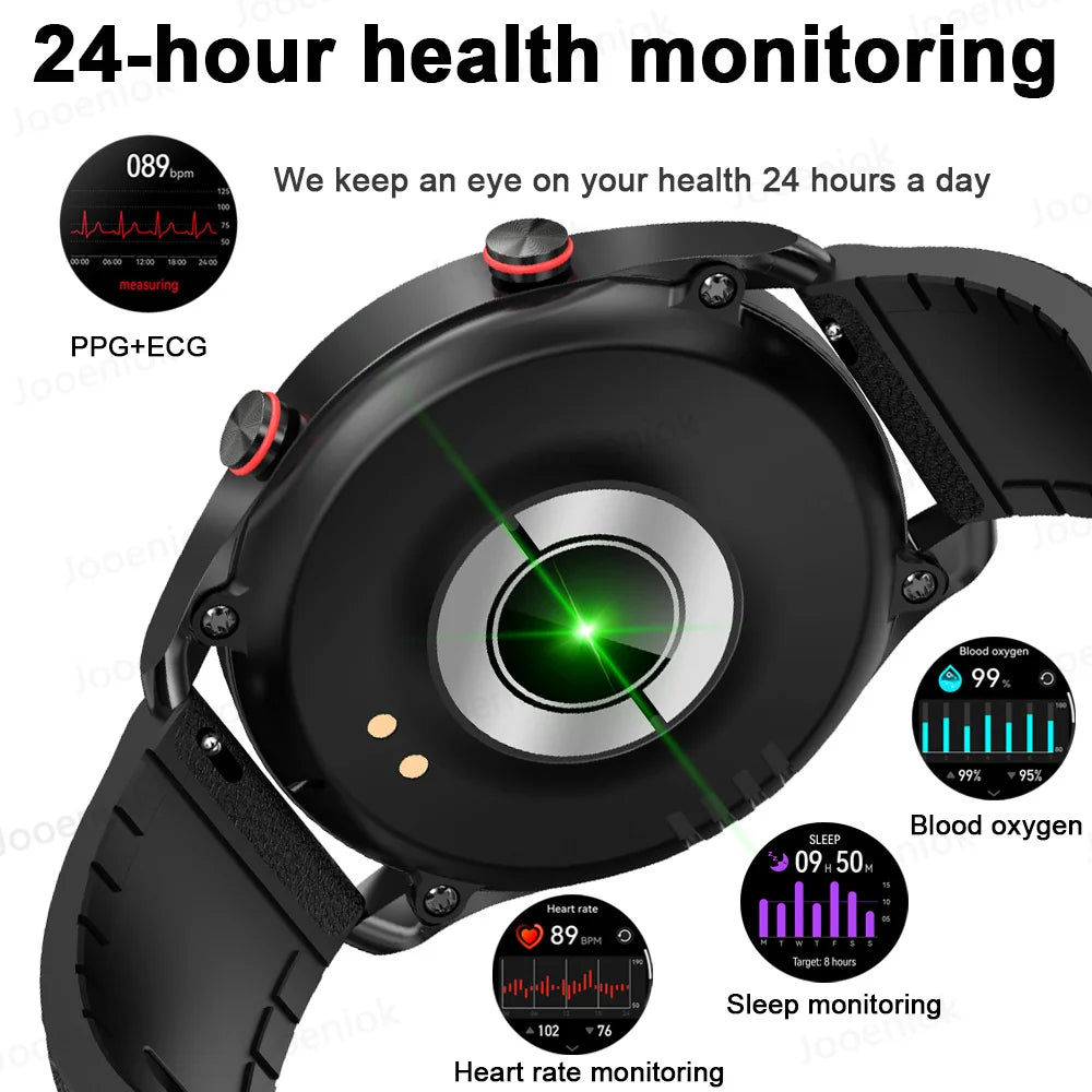 Classic ECG Bluetooth GPS Sports Smartwatch