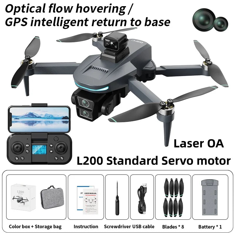 GPS 4K Dual-Camera Gimbal Drone Quadcopter
