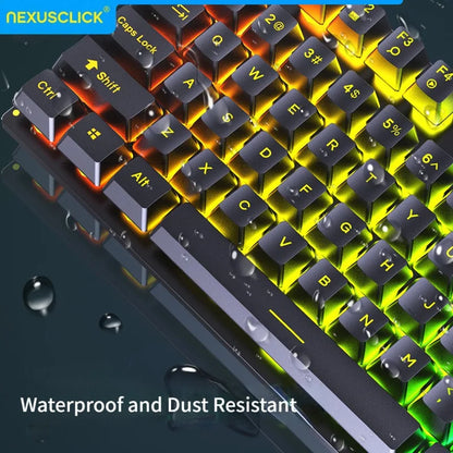 NexusClick RGB Mechanical Feel Gaming Keyboard