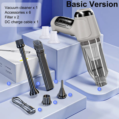 Wireless Mini Car Vacuum Blower Cleaner
