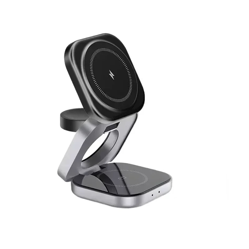 Foldable 3-in-1 Samsung Magnetic Charger Stand