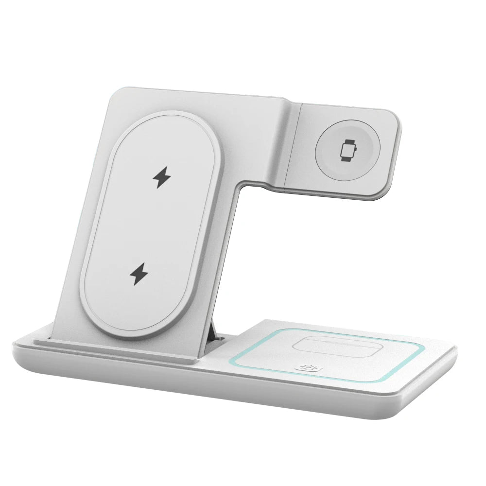 3-in-1 Magnetic 15W Wireless Charging Stand