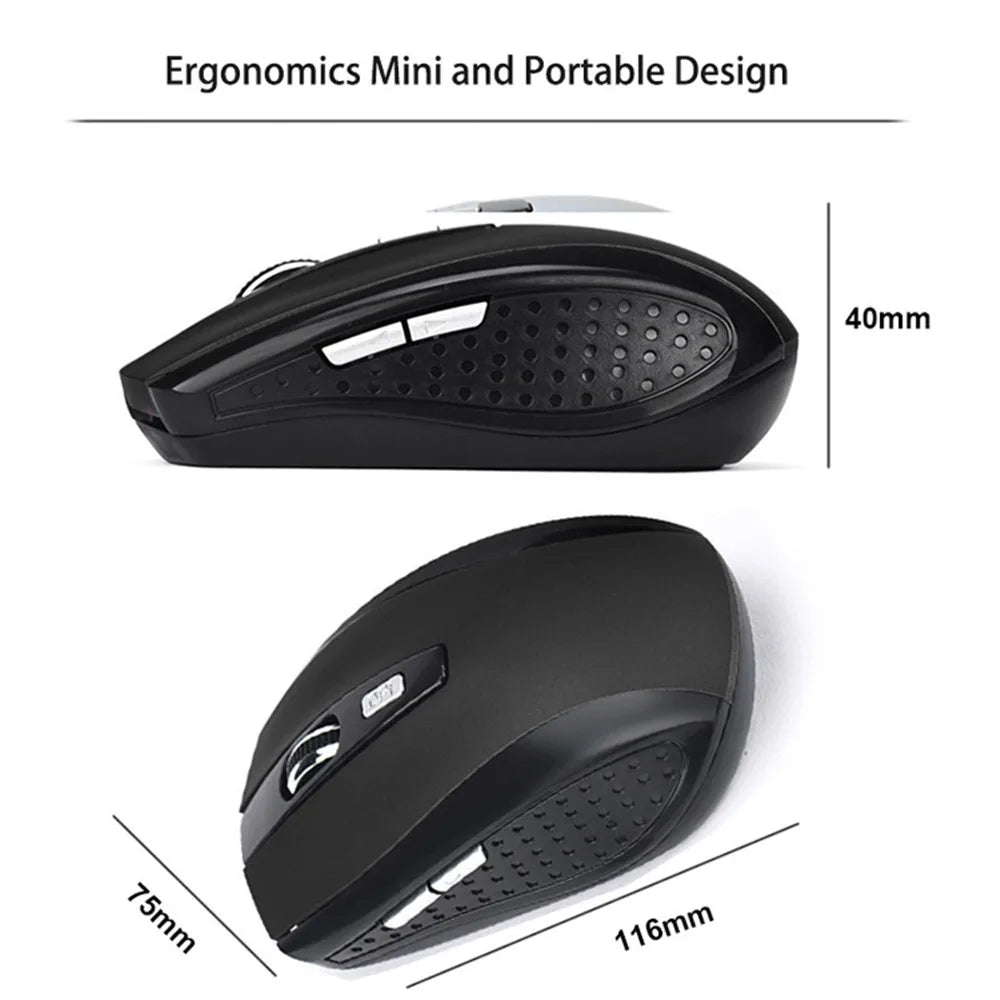2.4G Wireless Silent Optical Gaming Mouse