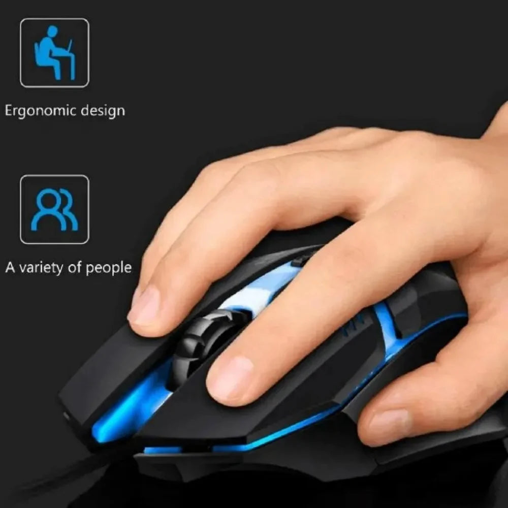RGB Wired Optical Gaming Mouse USB