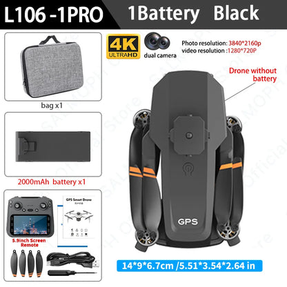 Professional 4K FPV Brushless Camera Drone