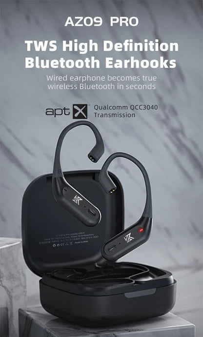 Bluetooth 5.2 Earhook Adapter with Charging