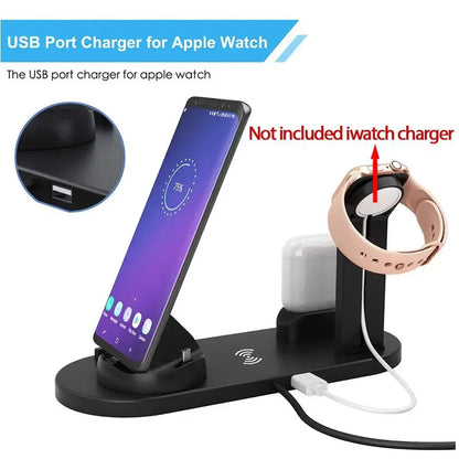 15W 7-in-1 Wireless Charging Dock Station