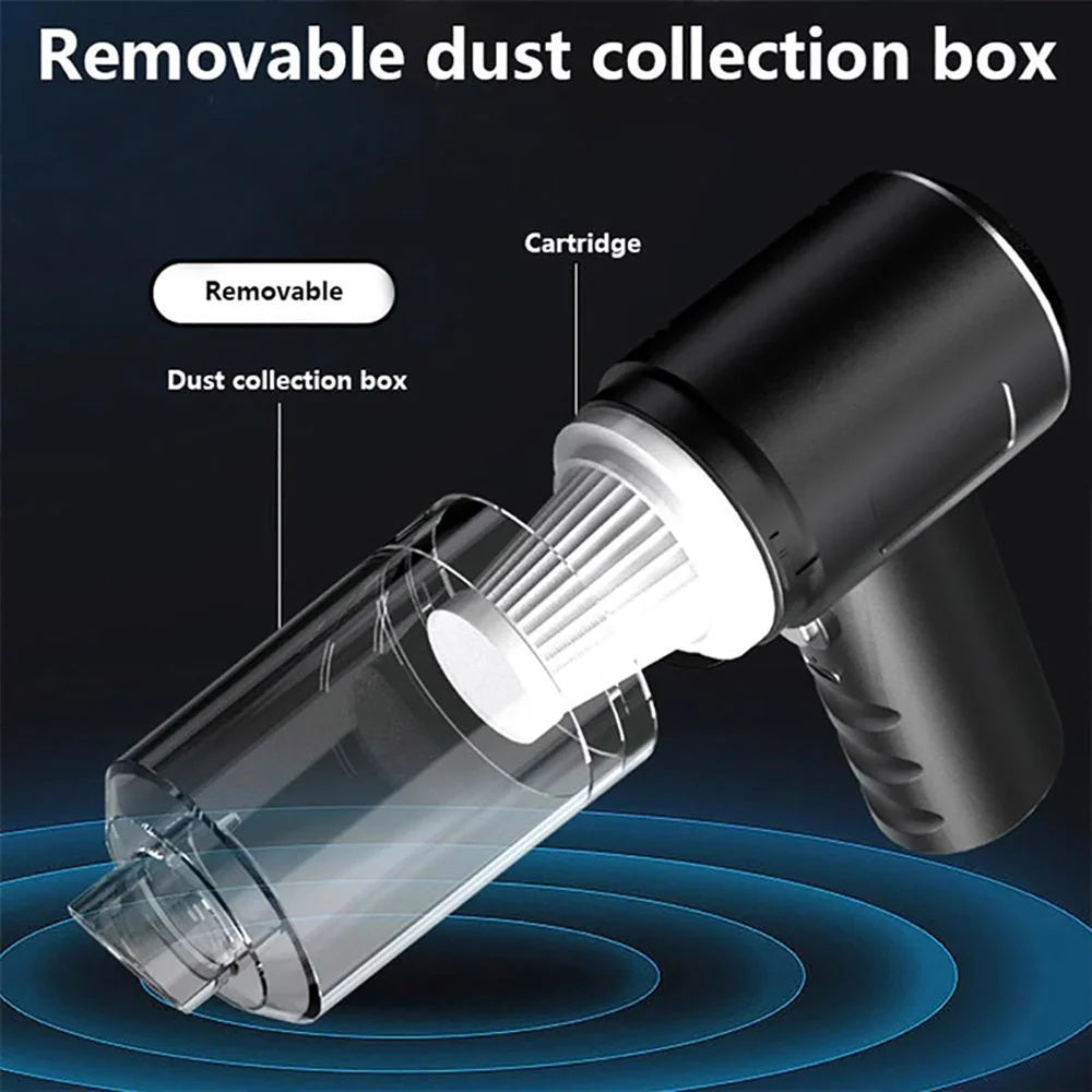 USB Rechargeable High-Power Handheld Vacuum Cleaner