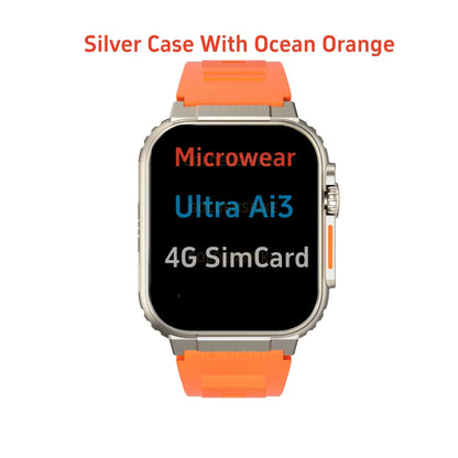 Microwear Ultra AI3 5G Smartwatch AMOLED