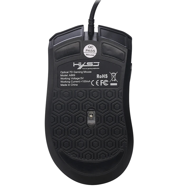 3200DPI Wired LED Gaming Mouse USB