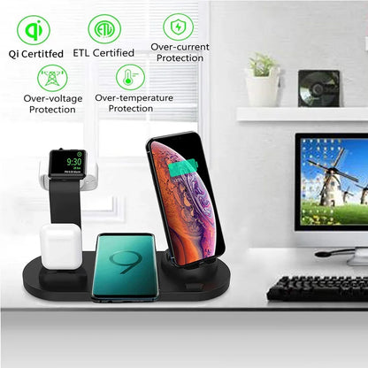 15W 7-in-1 Wireless Charging Dock Station