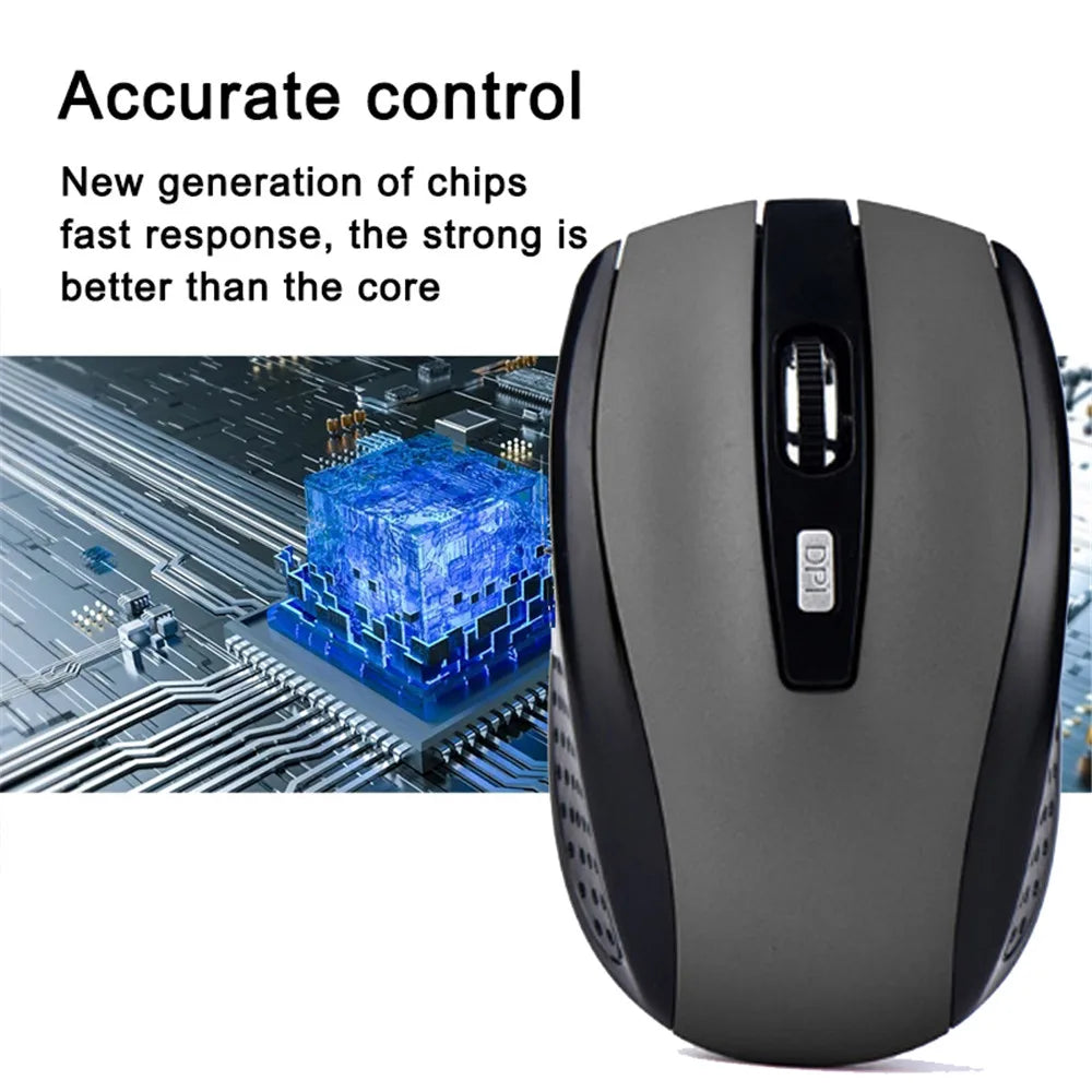 2.4G Wireless Silent Optical Gaming Mouse