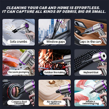 Powerful Wireless Car Vacuum Air Blower