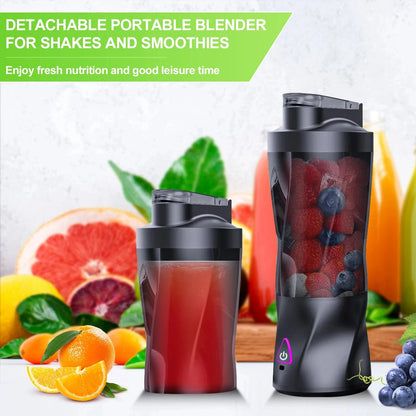 Portable 700ML USB Rechargeable Juice Blender