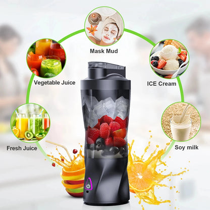 Portable 700ML USB Rechargeable Juice Blender