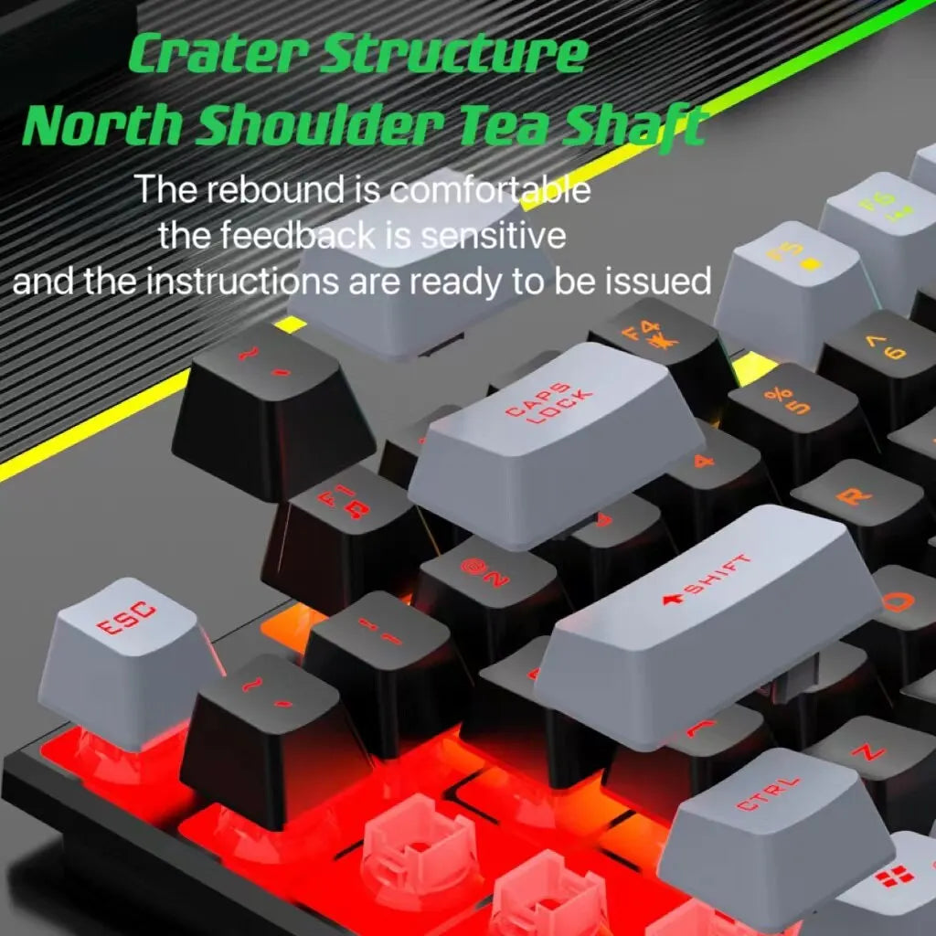 RGB Gaming Keyboard Mouse Combo Set